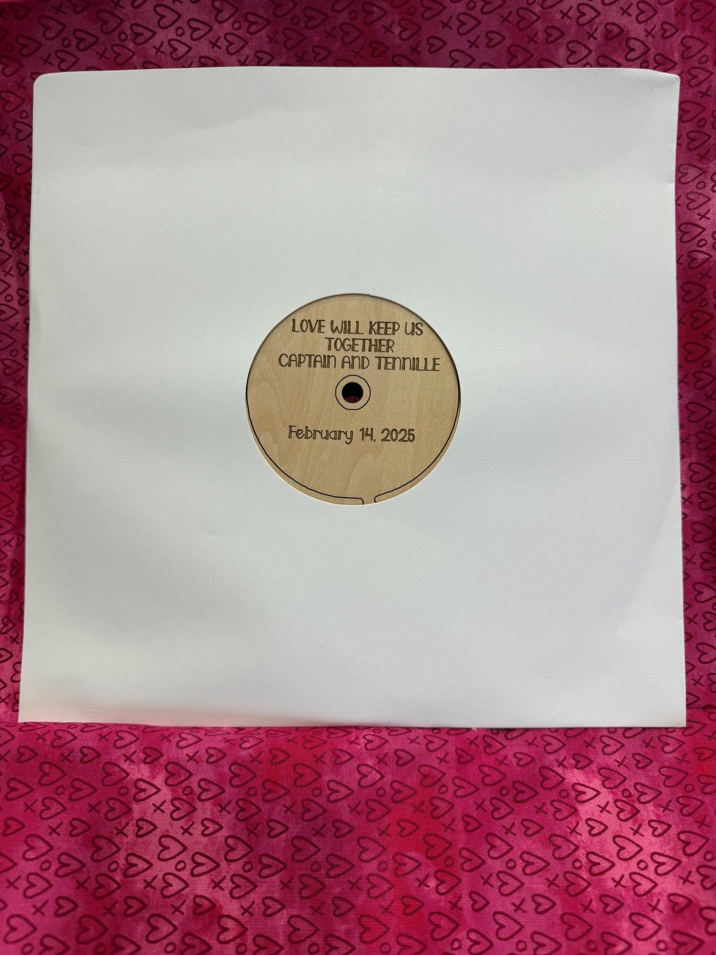 Wood Craft- LOVE SONG RECORD