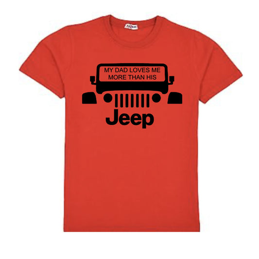 MY DAD LOVES ME MORE THAN HIS JEEP