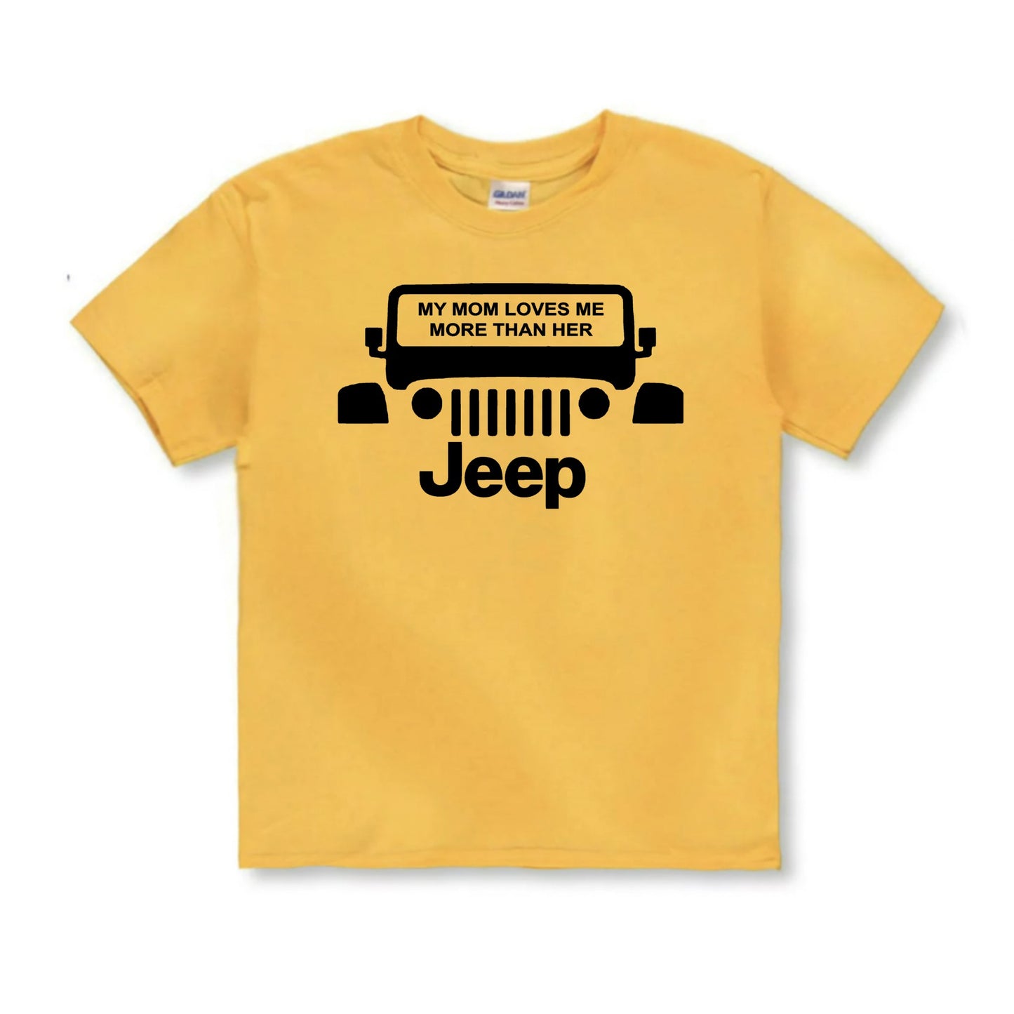 MY MOM LOVES ME MORE THAN HER JEEP