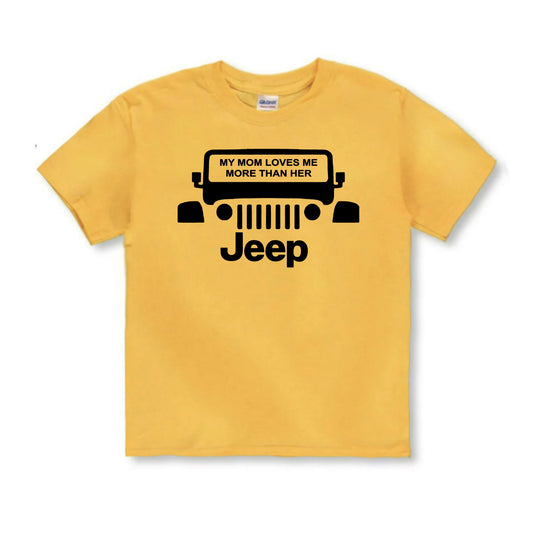 MY MOM LOVES ME MORE THAN HER JEEP
